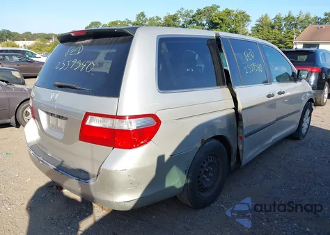 2006 Honda Odyssey Lx from USA, damaged, VIN 5FNRL38256B087443